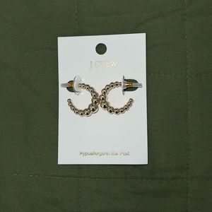 NWT Small Gold Hoops from J.Crew Factory